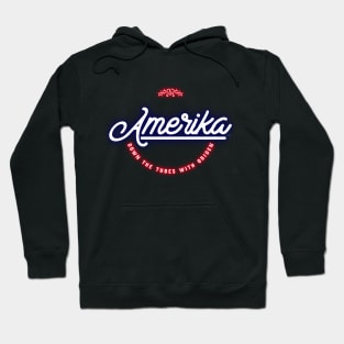 Amerika monogram  - Down the Tubes With Obiden Crest Hoodie